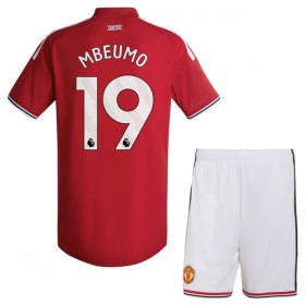 Nogometni Dresovi Manchester United Mbeumo 19 Dječji Domaći 2026-27 Kratkih Rukava