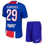 Nogometni Dresovi Paris Saint-Germain Bradley Barcola 29 Dječji Domaći 2026-27 Kratkih Rukava