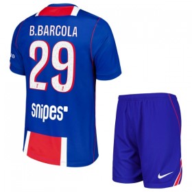 Nogometni Dresovi Paris Saint-Germain Bradley Barcola 29 Dječji Domaći 2026-27 Kratkih Rukava