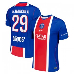 Nogometni Dresovi Paris Saint-Germain Bradley Barcola 29 Domaći 2026-27 Kratkih Rukava