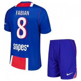 Nogometni Dresovi Paris Saint-Germain Fabian 8 Dječji Domaći 2026-27 Kratkih Rukava