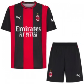 Nogometni Dresovi A.C. Milan Dječji Domaći 2026-27 Kratkih Rukava