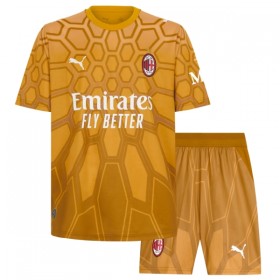 Nogometni Dresovi A.C. Milan Golmanski Dječji Domaći 2026-27 Kratkih Rukava