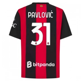 Nogometni Dresovi A.C. Milan Pavlovic 31 Domaći 2026-27 Kratkih Rukava