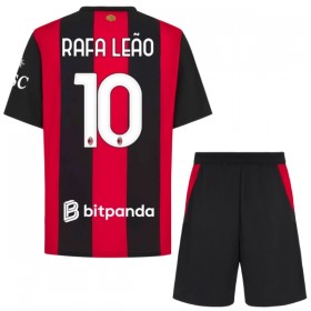 Nogometni Dresovi A.C. Milan Rafael Leao 10 Dječji Domaći 2026-27 Kratkih Rukava