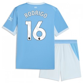 Nogometni Dresovi Manchester City Rodrigo 16 Dječji Domaći 2026-27 Kratkih Rukava