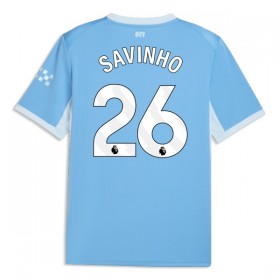 Nogometni Dresovi Manchester City Savinho 26 Domaći 2026-27 Kratkih Rukava