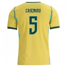 Nogometni Dresovi Brazil Casemiro 5 Domaći Svjetsko Prvenstvo 2026 Kratkih Rukava