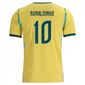 Nogometni Dresovi Brazil Ronaldinho 10 Domaći Svjetsko Prvenstvo 2026 Kratkih Rukava