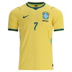 Nogometni Dresovi Brazil Vini JR. 7 Dječji Domaći Svjetsko Prvenstvo 2026 Kratkih Rukava