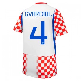Nogometni Dresovi Hrvatska Gvardiol 4 Domaći Svjetsko Prvenstvo 2026 Kratkih Rukava