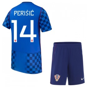Nogometni Dresovi Hrvatska Perišić 14 Dječji Gostujući Svjetsko Prvenstvo 2026 Kratkih Rukava