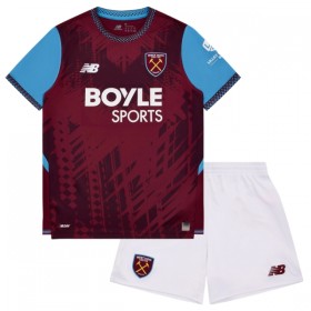 Nogometni Dresovi West Ham United Dječji Domaći 2026-27 Kratkih Rukava