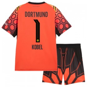 Nogometni Dresovi Borussia Dortmund Kobel 1 Golmanski Dječji Domaći 2026-27 Naranča Kratkih Rukava