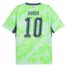 Nogometni Dresovi Švicarska Granit Xhaka 10 Gostujući Svjetsko Prvenstvo 2026 Kratkih Rukava