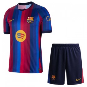 Nogometni Dresovi FC Barcelona Dječji Domaći 2026-27 Kratkih Rukava