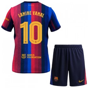 Nogometni Dresovi FC Barcelona Lamine Yamal 10 Dječji Domaći 2026-27 Kratkih Rukava