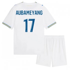 Nogometni Dresovi Olympique de Marseille Aubameyang 17 Dječji Domaći 2026-27 Kratkih Rukava