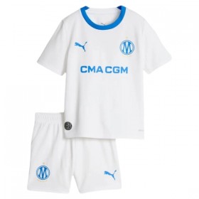 Nogometni Dresovi Olympique de Marseille Dječji Domaći 2026-27 Kratkih Rukava