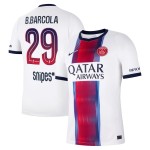 Nogometni Dresovi Paris Saint-Germain Bradley Barcola 29 Gostujući 2026-27 Kratkih Rukava