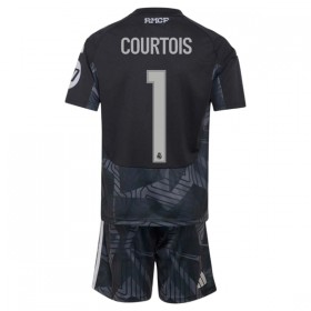 Nogometni Dresovi Real Madrid Courtois 1 Golmanski Dječji Domaći 2026-27 Kratkih Rukava