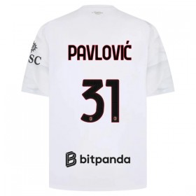 Nogometni Dresovi A.C. Milan Pavlovic 31 Gostujući 2026-27 Kratkih Rukava