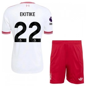 Nogometni Dresovi Liverpool Ekitike 22 Dječji Gostujući 2026-27 Kratkih Rukava