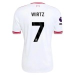 Nogometni Dresovi Liverpool Wirtz 7 Dječji Gostujući 2026-27 Kratkih Rukava