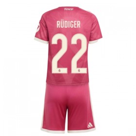 Nogometni Dresovi Real Madrid Rudiger 22 Dječji Treći 2026-27 Kratkih Rukava