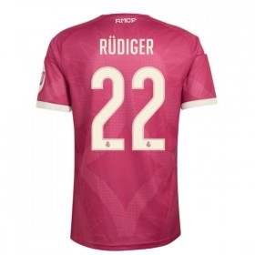 Nogometni Dresovi Real Madrid Rudiger 22 Treći 2026-27 Kratkih Rukava