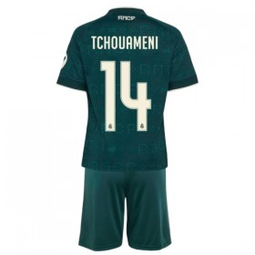 Nogometni Dresovi Real Madrid Tchouameni 14 Dječji Gostujući 2026-27 Kratkih Rukava