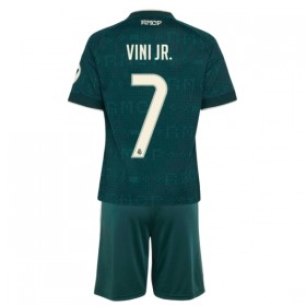 Nogometni Dresovi Real Madrid Vini JR. 7 Dječji Gostujući 2026-27 Kratkih Rukava