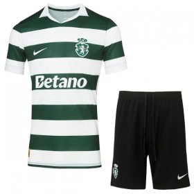 Nogometni Dresovi Sporting CP Dječji Domaći 2026-27 Kratkih Rukava