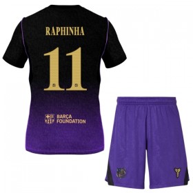 Nogometni Dresovi FC Barcelona Raphinha 11 Dječji Gostujući 2026-27 Kratkih Rukava