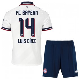 Nogometni Dresovi FC Bayern München Luis Diaz 14 Dječji Gostujući 2026-27 Kratkih Rukava