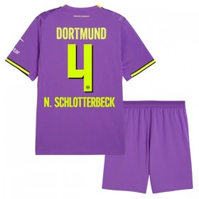 Nogometni Dresovi Borussia Dortmund N. Schlotterbeck 4 Dječji Treći 2026-27 Kratkih Rukava