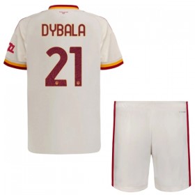 Nogometni Dresovi AS Roma Dybala 21 Dječji Gostujući 2026-27 Kratkih Rukava