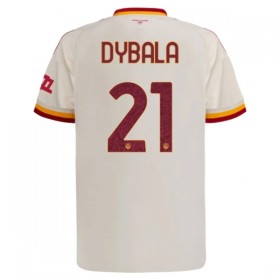 Nogometni Dresovi AS Roma Dybala 21 Gostujući 2026-27 Kratkih Rukava