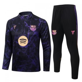 Barcelona Sweatshirt Za Trening Četvrt-Zip 2026-27 Crna