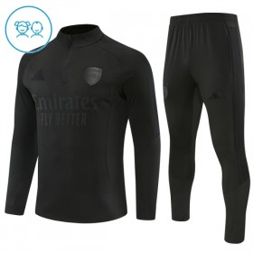 Dječji Arsenal Sweatshirt Za Trening Četvrt-Zip 2026-27 Crna
