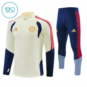 Dječji FC Bayern München Sweatshirt Za Trening Četvrt-Zip 2026-27 Bijela