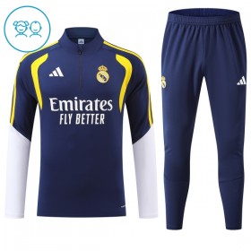 Dječji Real Madrid Sweatshirt Za Trening Četvrt-Zip 2026-27 Plava