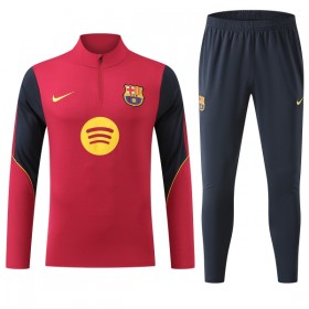 FC Barcelona Sweatshirt Za Trening Četvrt-Zip 2026-27 Crvena