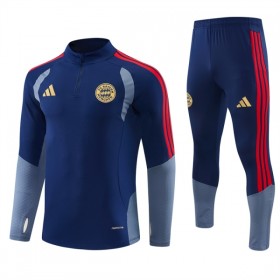 FC Bayern München Sweatshirt Za Trening Četvrt-Zip 2026-27 Plava
