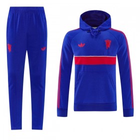 Manchester United Hoodie Sweatshirt Za Trening 2026-27 Plava