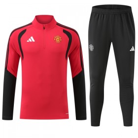 Manchester United Sweatshirt Za Trening Četvrt-Zip 2026-27 Crvena