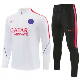 Paris Saint-Germain Sweatshirt Za Trening Četvrt-Zip 2026-27 Bijela