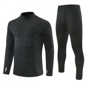 Real Madrid Sweatshirt Za Trening Četvrt-Zip 2026-27 Crna
