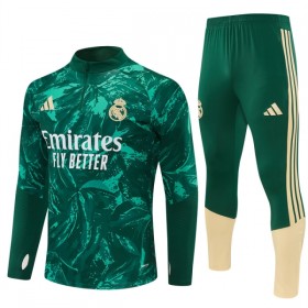Real Madrid Sweatshirt Za Trening Četvrt-Zip 2026-27 Zelena