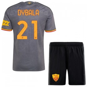 Nogometni Dresovi AS Roma Dybala 21 Dječji Treći 2026-27 Kratkih Rukava